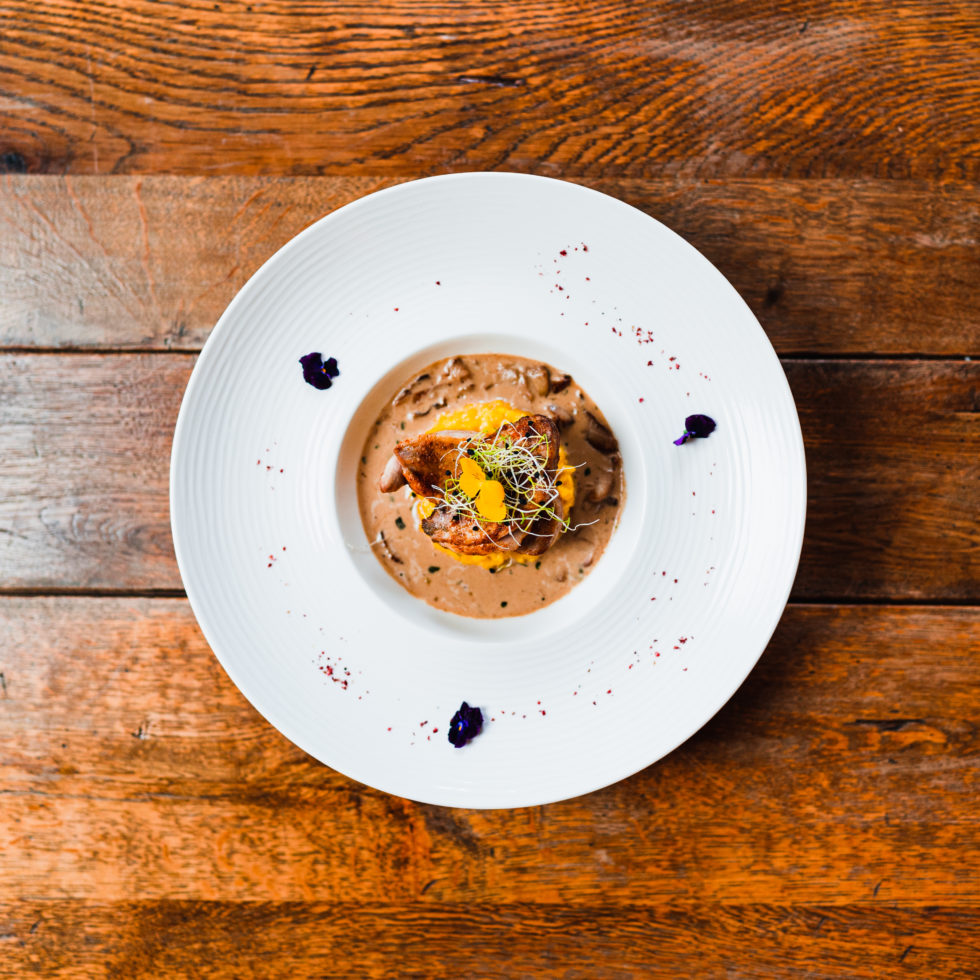Plat de saison du Giétroz